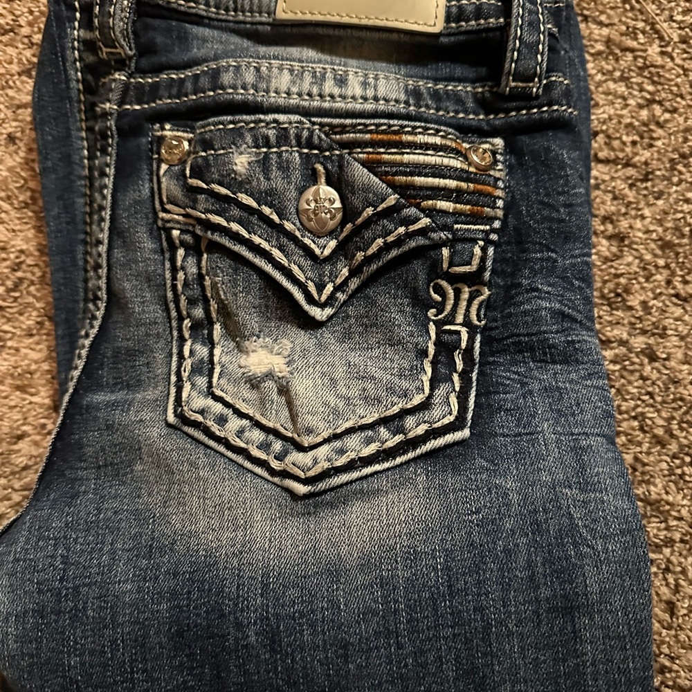 Miss Me Low Rise Flare Stretch Jean